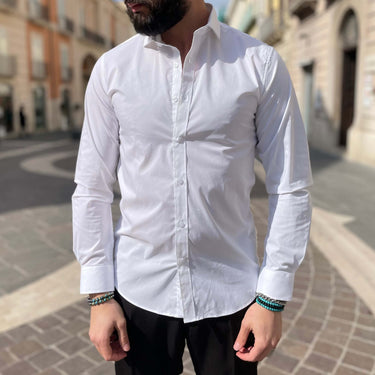 Camicia bianca slim fit - FLAG STORE